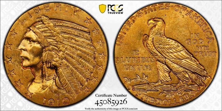 Cert 45085926 - Coin Image