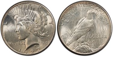 1927 $1 MS63