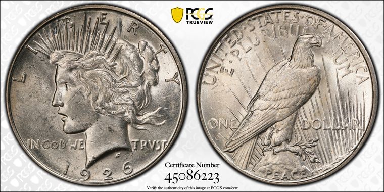 Cert 45086223 - Coin Image