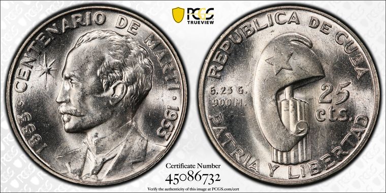 Cert 45086732 - Coin Image