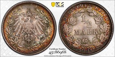 1911-E 1/2 Mk J-16 MS67