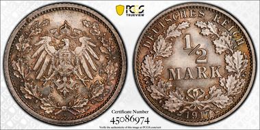 1917-A 1/2 Mk J-16 MS67