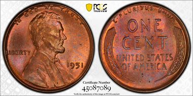 1951 1C MS64BN