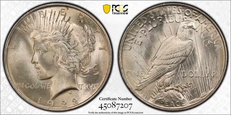 Cert 45087207 - Coin Image