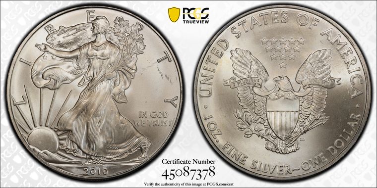 Cert 45087378 - Coin Image