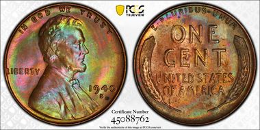 1940-S 1C MS64BN