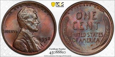1952-D 1C MS65BN