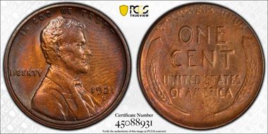 1921-S 1C N1BN