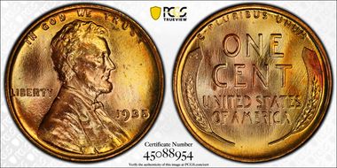 1935 1C MS66RD