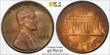 1959 1C MS64BN