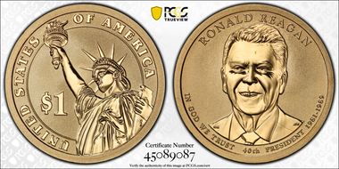 2016-S $1 Ronald Reagan Rev PR Chronicles Set PR69