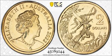 2022 $2 Tooth Fairy MS68