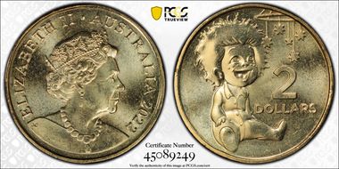 2022 $2 Indigenous Baby - Baby Set MS68