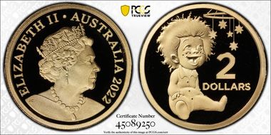 2022 $2 Indigenous Baby - Baby Set PR70DCAM