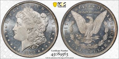1879-O $1 MS62DMPL