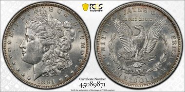 1891-O $1 N1
