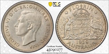 1939(m) Florin AU55