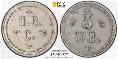 (c.1920's) 5 MB Gringas-245a, Ungava District Hudson's Bay Company N1