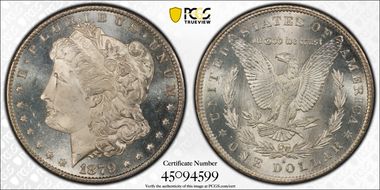 1879-S $1 MS65