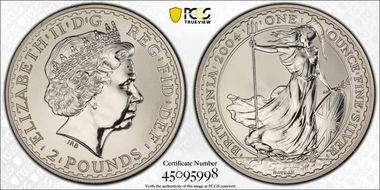 2004 £2 S-BF2 Britannia Ag MS68