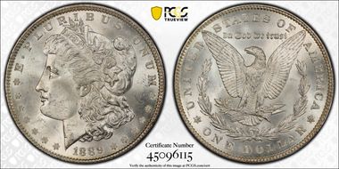 1889 $1 MS64
