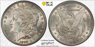 1890 $1 MS63