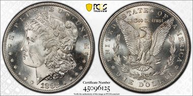 1882-S $1 MS64
