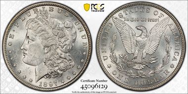1897 $1 AU58