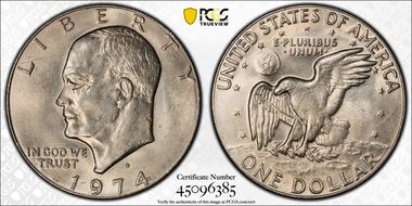 1974-D $1 MS63