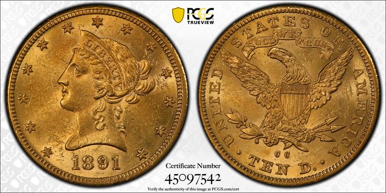 Cert 45097542 - Coin Image