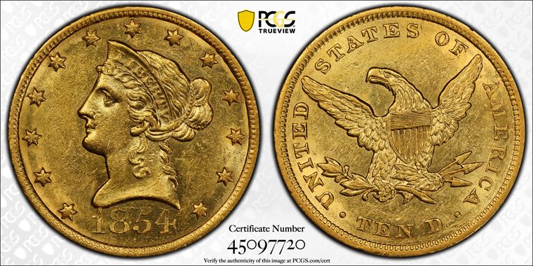 Cert 45097720 - Coin Image