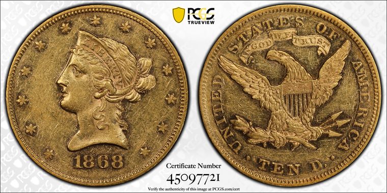 Cert 45097721 - Coin Image