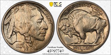 1913-S 5C Type 2 MS64