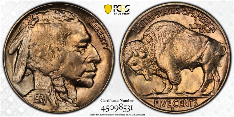 Cert 45098531 - Coin Image