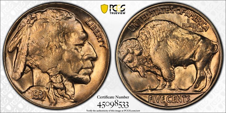 Cert 45098533 - Coin Image