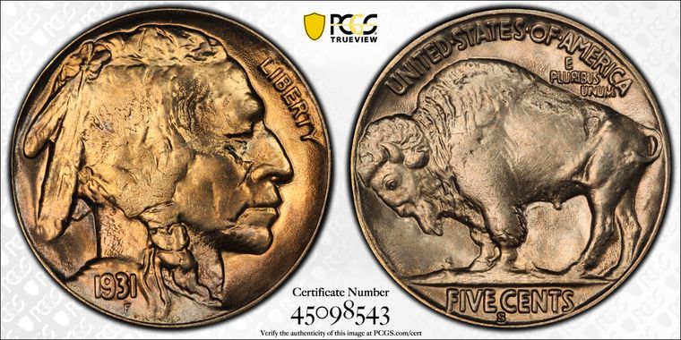 Cert 45098543 - Coin Image