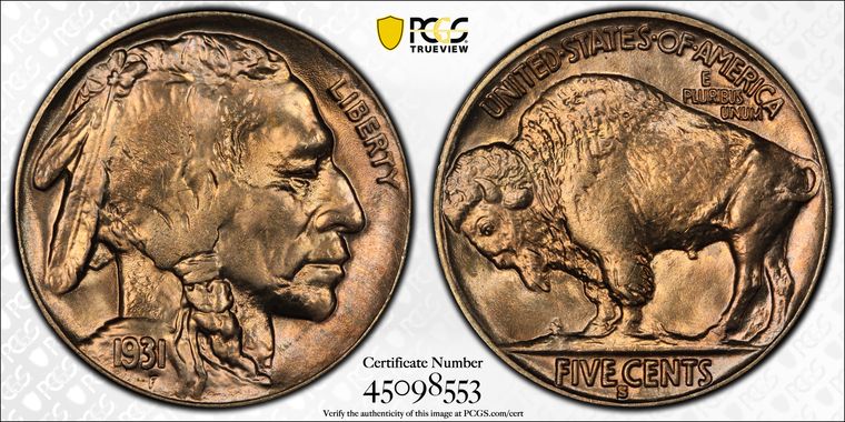 Cert 45098553 - Coin Image