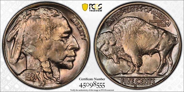 Cert 45098555 - Coin Image