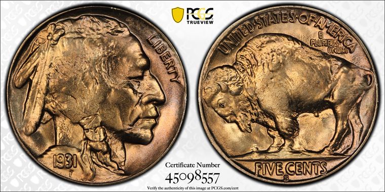 Cert 45098557 - Coin Image