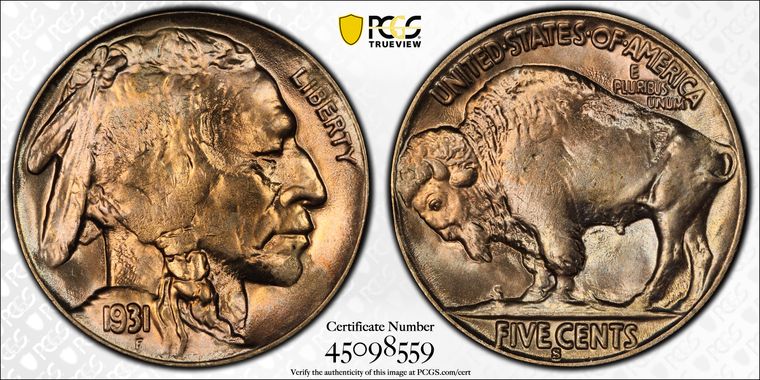 Cert 45098559 - Coin Image