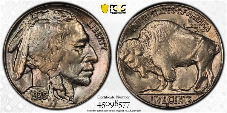 Cert 45098577 - Coin Image