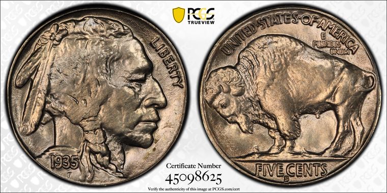 Cert 45098625 - Coin Image