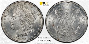 1878-CC $1 MS62