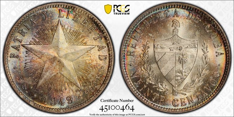 Cert 45100464 - Coin Image