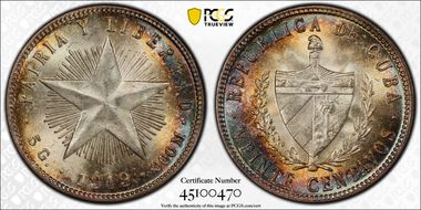 1949 20C KM-13.2  Ag MS66