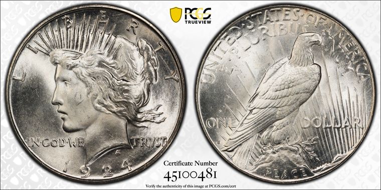 Cert 45100481 - Coin Image