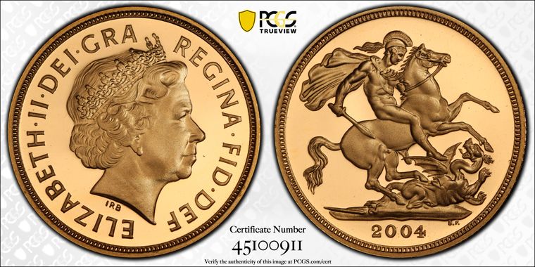 Cert 45100911 - Coin Image