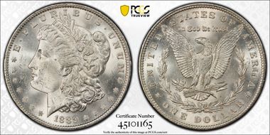 1889 $1 MS63