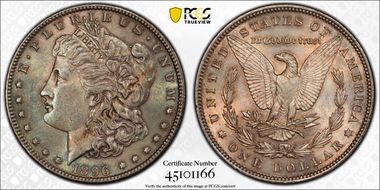 1896 $1 MS62