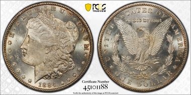 1884-CC $1 MS63